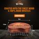 Man Arden Boar Bristle Beard Brush with Leather Pouch 1's - Beard Comb