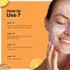 OxyGlow Herbals Vitamin C Scrub With Walnut Orange Kakadu Plum Extract 100 g - Face Scrubs