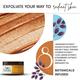 Boho Botanist Exfoliating Body Scrub - Mandarin& Kakadu Plum, Niacinamide, Vit C, Tan Removal 200 gm - Scrubs & Exfoliants