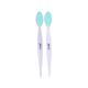 GUBB Silicone Lip Scrubber for Soft, Smooth & Fuller Lips, Dual Sided - 2 Lip Exfoliating Brush 1's - Lip Scrubs