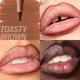 HUDA BEAUTY Lip Contour Stain Toasty Brown 1 ml - Lip Stains & Tints