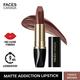 FACESCANADA Matte Addiction Lipstick Fierce Brown 10 3.7gm - Lipsticks