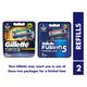 Gillette Fusion5 Proglide Blades- 2 Cartridges 1's - Razors & Cartridges