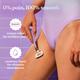 Bombae Rollplay Pro Hair Removal Razor for Women with Rolatek Roller, Aloe Gel and Jojoba Oil 125Pcs 1's - Razors & Cartridges