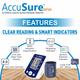AccuSure Automatic Digital Blood Pressure Monitor - Grey (BP09) 1's - Blood Pressure Monitor Device