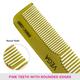 Vega Grooming Wooden Comb (HMWC - 04) 38 gm - Hair Combs