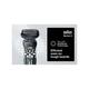 Braun Electric Shaver for Men, Series 5 51-M1200s, Wet and Dry Electric Shaver with Precision Trimmer Black and Turquoise 330 gm - Grooming Kits