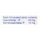 Zerodol S Tablet 10'S - Pain relief-Nsa