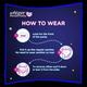 Whisper Super Absorbent Period Panty (M-L)(60-100 cm) 18's - Panty Liners