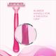 Gillette Venus Simply Hair Removal Razor for Women - 4 Simply Venus 1 for Skin Love 5's - Hair Removal Accessories