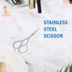 Majestique Nasal Beauty Scissor, Rounded- Tip Mini Scissor for Eyebrow, Ear Hair, Face Hair, Nails 1's - Callus Shavers & Stones
