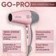 VEGA Go-Pro 2100 Hair Dryer With Cool Shot Button & 3 Heat Settings (Ananya Panday Signature Collection) VHDH-25 Rose Gold & Grey 1 gm - Hair Dryers