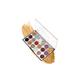 Miss Rose 18 Color Glitter Eyeshadow Palette 7001 - 83 M1 20 gm - Face Palettes
