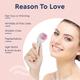GUBB Derma Roller 0.5mm - Transparent Pink 72 gm - Derma Rollers