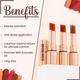 Half N Half Vintage Matte Non-Transfer Lipstick , Flash Maroon-13 3.8 g - Lipsticks