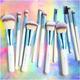 bh cosmetics Poolside Chic 12 Piece Brush Set 1's - Lens Solution & Accessories