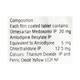 TRIOLMESAR CH 20 Tablet 15's - Hypertension-Ang