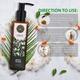 Luxuriate Parijat Natural Shine Body Wash 200 ml - Shower Gels & Body Wash
