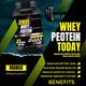 Zenius Whey Isorich Peotein Powder - Mango Flavour 1 kg - Whey Proteins