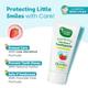 Mother Sparsh Kids Natural Toothpaste (Free Toothbrush) -Strawberry 50 g - Baby Oral Care