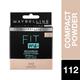 Maybelline New York Fit Me Compact, Natural Ivory 8 Gm - Compact Powder
