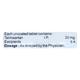 CUTEL 20 Tablet 10's - Hypertension-Ang