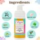 Vigini Natural Actives Foaming Face Toning Cleanser 150 ml - Face Wash & Cleansers