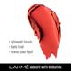 Lakme Absolute Matte Revolution Lip Color 401 Obsessive Orange 3.5 Gm - Lipsticks