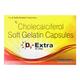 D3 EXTRA Soft Gelatin Capsule 8's - Supplements-Vit