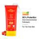 Aqualogica Detan+ Dewy Lightweight Sunscreen Gel SPF 50+ PA++++ For Tan-free, Bright & Hydrated Skin - 80 gm - Body Sunscreen