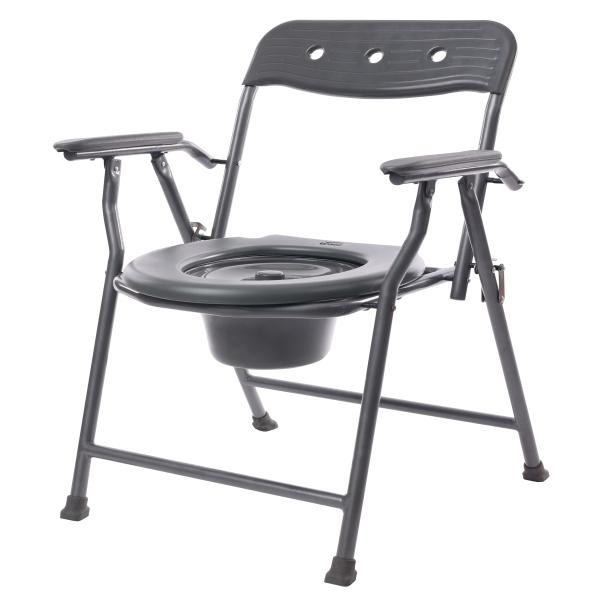 Netmeds | Tynor Commode Chair Ergo - Grey 1's