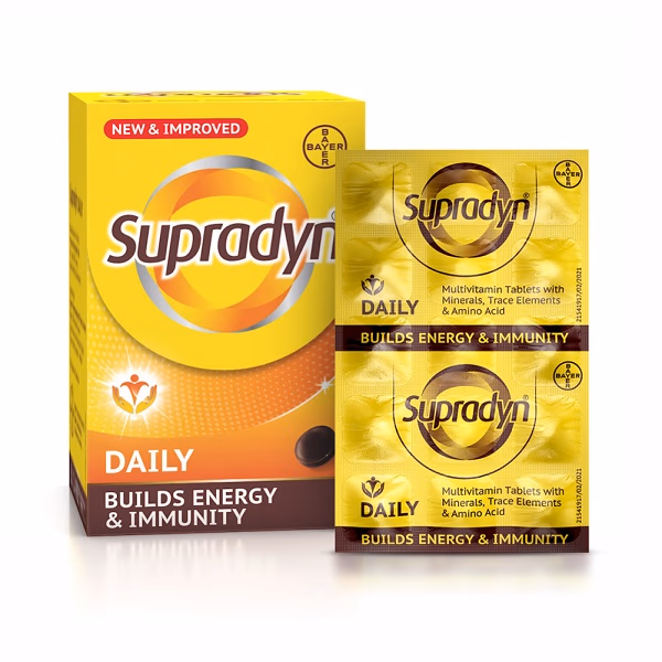Netmeds | Supradyn Daily Multivitamin Tablet with Minerals 15's