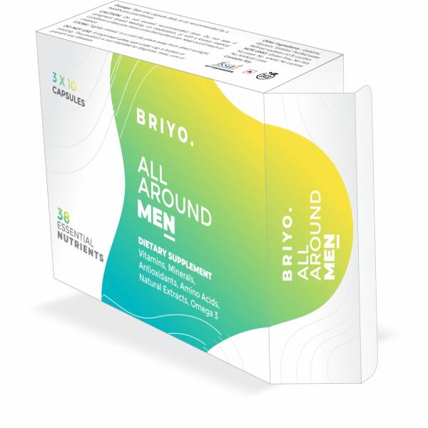 Netmeds | Briyo All Around Men Capsules (Pack of 3 x 10's) 1's