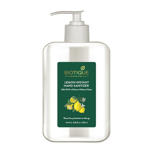 Netmeds | Biotique Advanced Organic Instant Hand Sanitizer - Lemon 250 ml