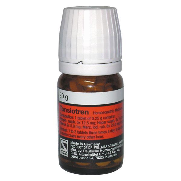 Netmeds | Dr. Willmar Schwabe Tonsiotren Tablet 20 gm