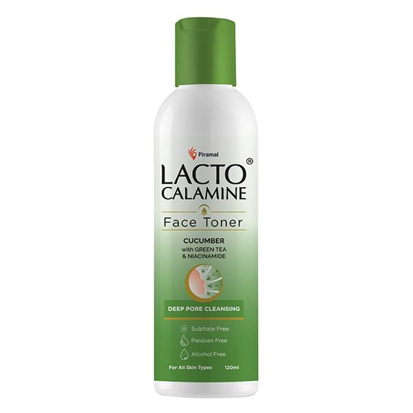 Netmeds | Piramal Lacto Calamine Face Toner - Cucumber 120 ml