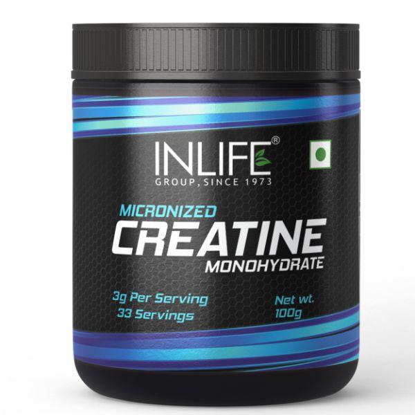 Netmeds | Inlife Micronized Creatine Monohydrate Powder 100 gm