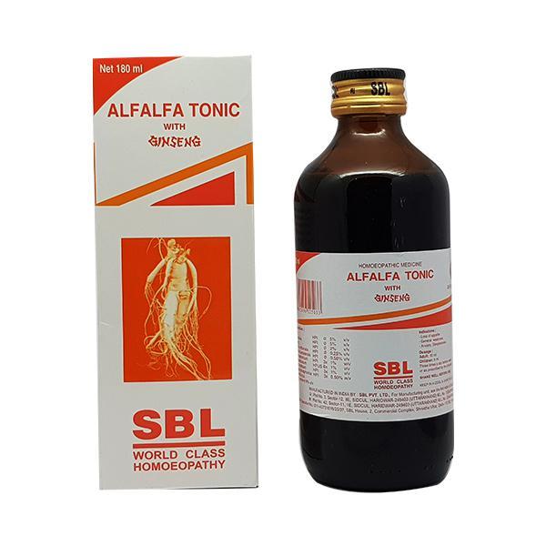 Netmeds | SBL Alfalfa Tonic With Ginseng 180 ml