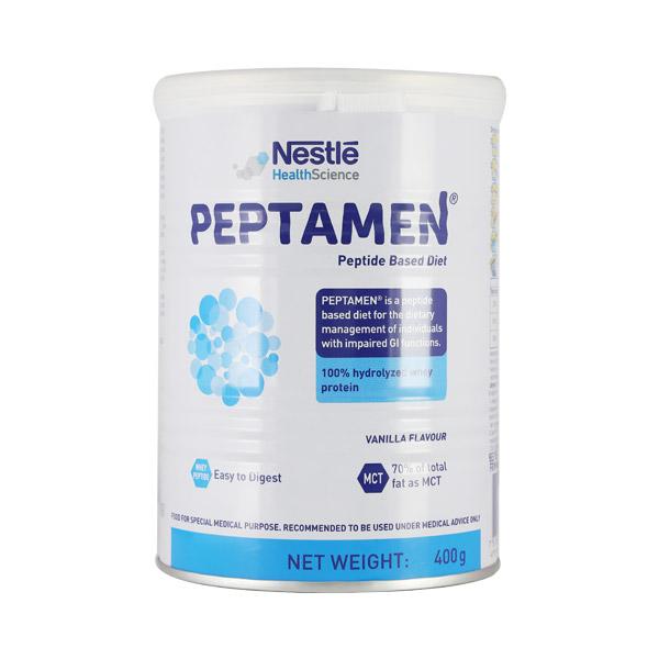 Netmeds | Nestle Peptamen Peptide Based Diet Powder - Vanilla Flavour 400 gm (Tin)