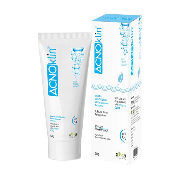 Netmeds | Vegetal Acnoklin Gel Face Wash 50 gm