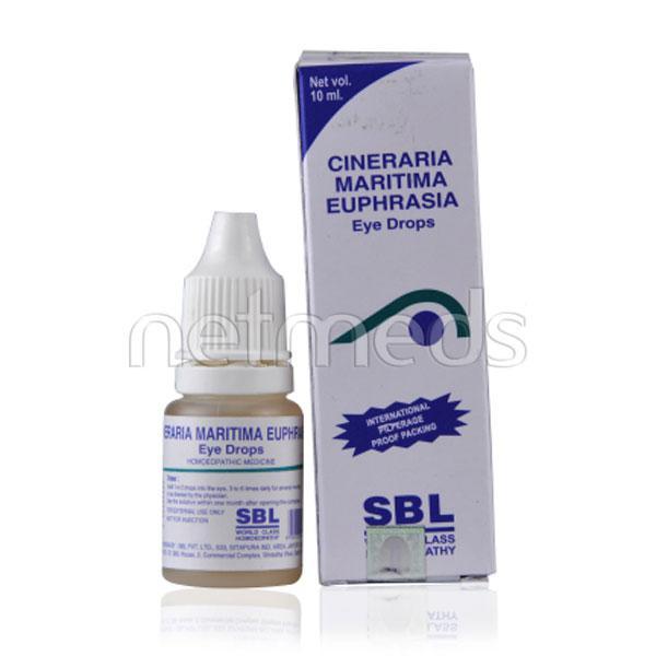 Netmeds | SBL Cineraria Maritima Euphrasia Eye Drops 10 ml
