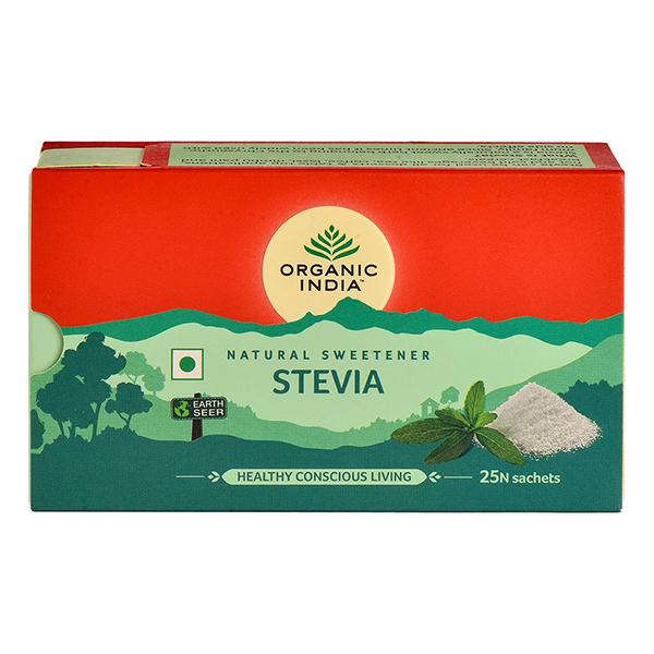 Netmeds | Organic India Stevia Powder Sachet 25's