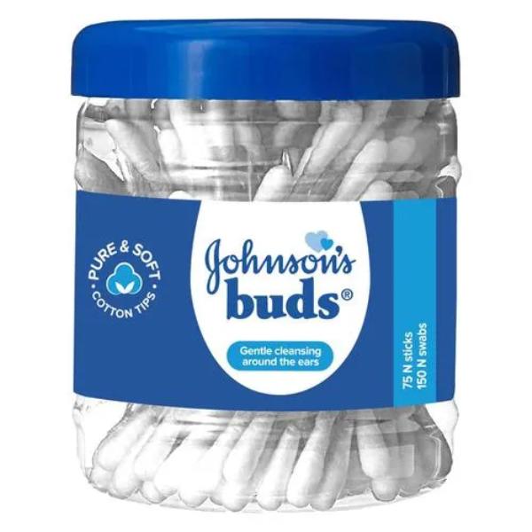 Netmeds | Johnsons's Paper Cotton Buds 75 's - 150 Swabs