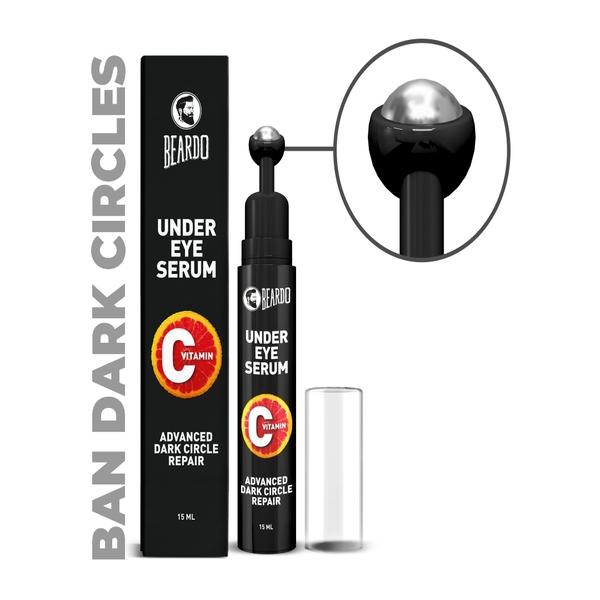 Netmeds | Beardo Vitamin C Under Eye Serum Roll-On 15 ml