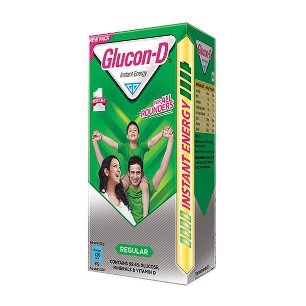 Netmeds | Glucon-D Instant Energy Powder - Regular (Refill) 250 gm