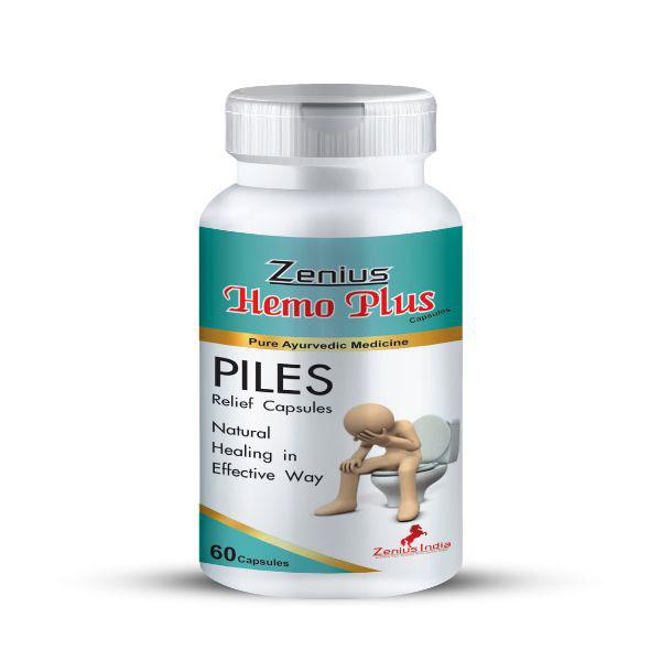 Netmeds | Zenius Hemo Plus Piles Relief Capsule 60's