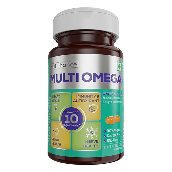 Netmeds | Jubilant Nutrihance Multi Omega Veg Softgel Capsule 30's