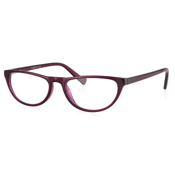 Netmeds | Klar Eye Cat Eye K-3022 Reading Glass for Women - Purple, 1.5 Power