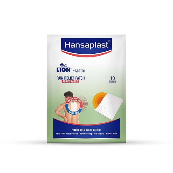 Netmeds | Hansaplast Lion Plaster Pain Relief Patch - Perforated 10's
