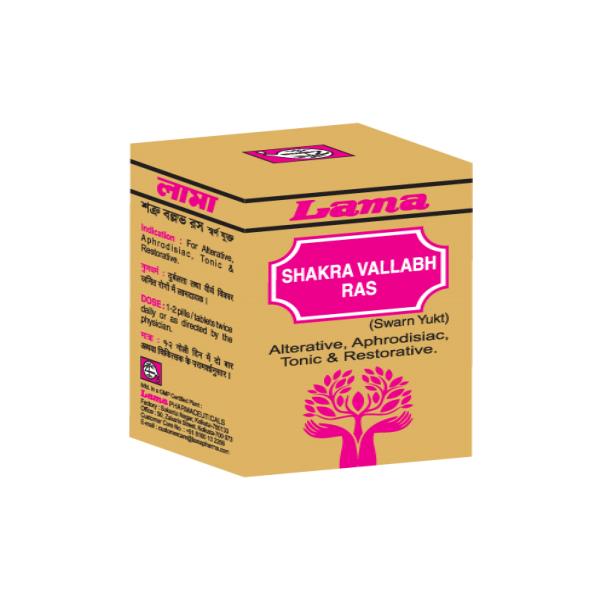Netmeds | Lama Shakra Vallabh Ras (Swarn Yukt) Tablet 25's